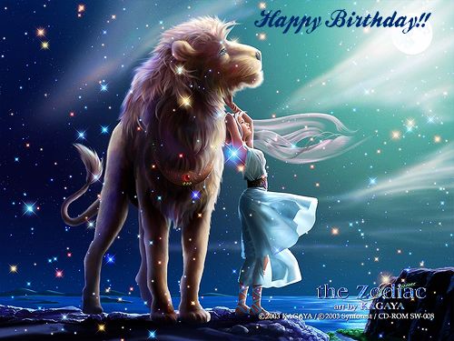 我的大獅子生日快樂~