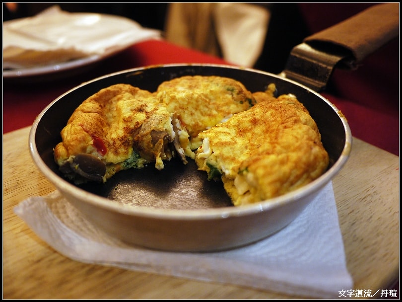 菠菜野菇烘蛋