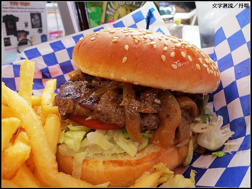 馴鹿肉Caribou漢堡