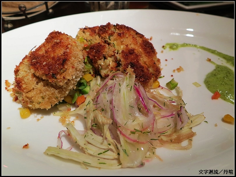 Crab Cake較油膩