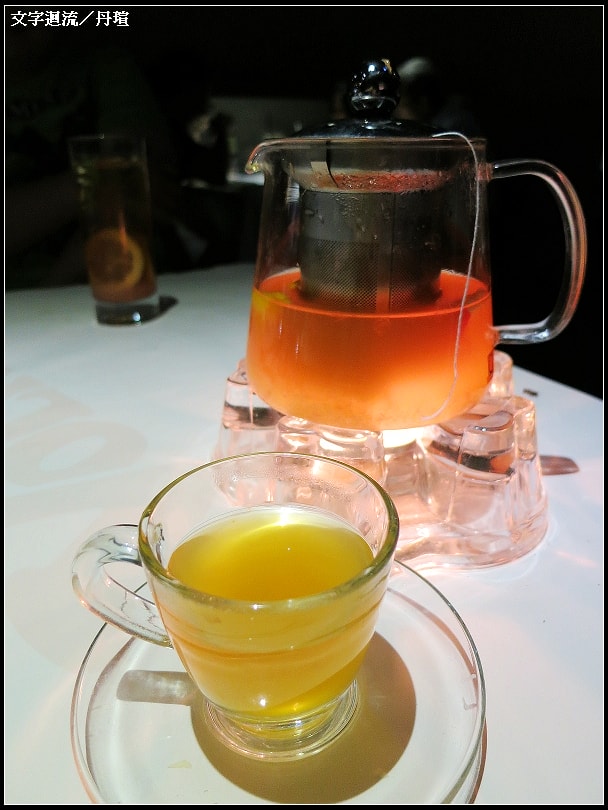 熱蘋果甜柚茶