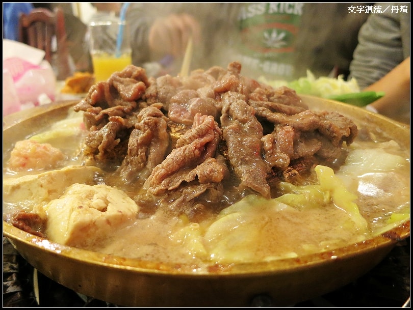 2012/10/19晚餐大吃銅盤烤肉