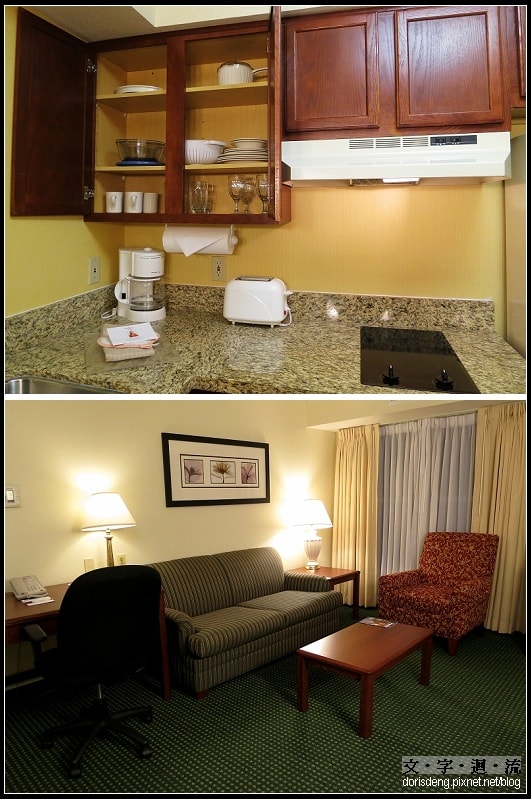 晚上入住Residence Inn by Marriott