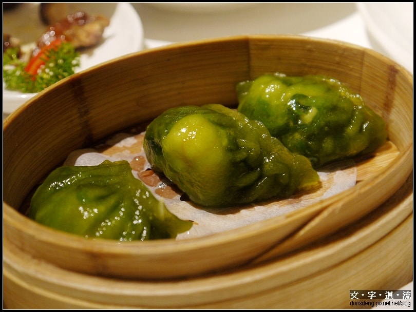 菠菜蝦餃