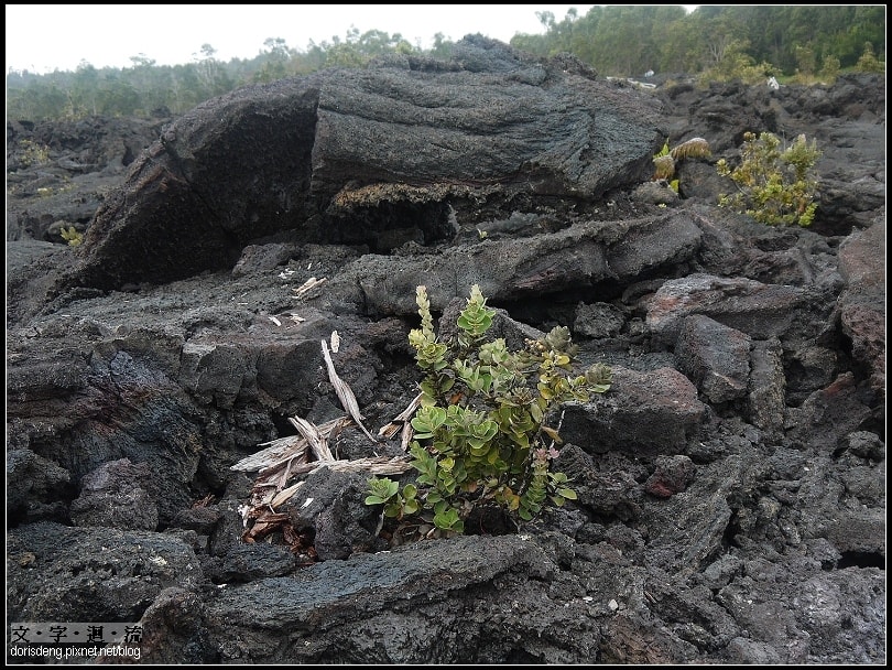 火山融岩地形