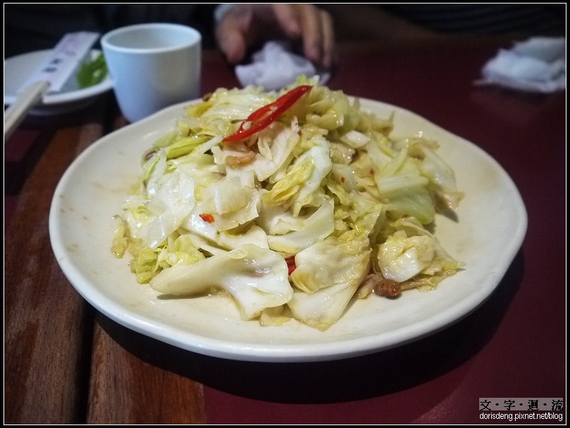 蝦醬高麗菜