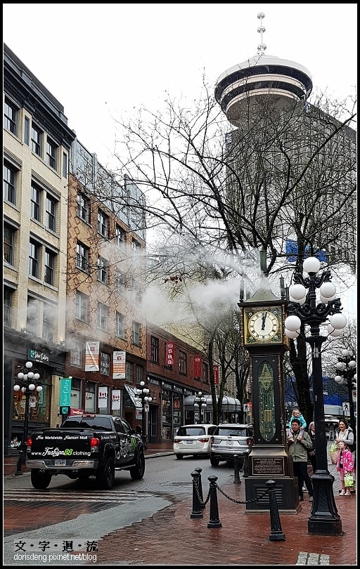 知名景點蒸汽鐘
