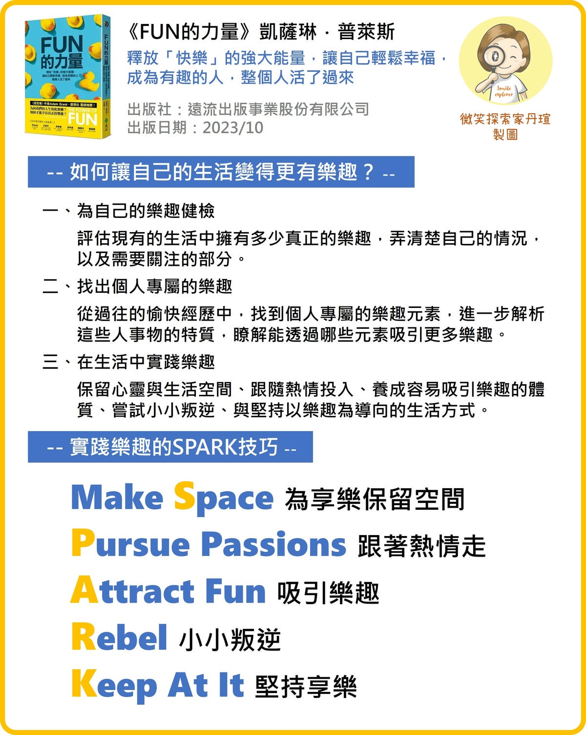 微笑閱讀:《FUN的力量》2—實踐樂趣 微笑閱讀:《FUN的力量》2—實踐樂趣